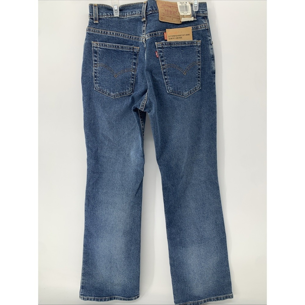 Levi's 517 Bootcut Stretch Jeans Size 11 Short (30 Inch)Junior Y2K New with tags
